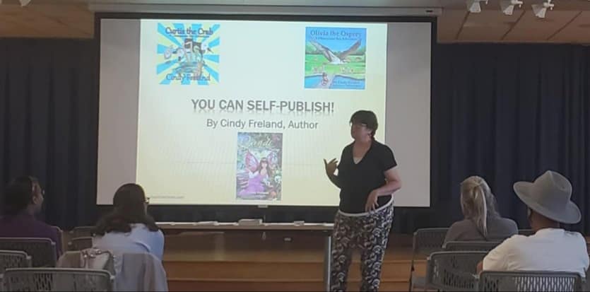 Cindy Freland Teaching Self-Publishing